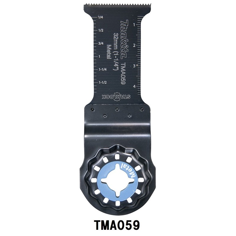 Makita Multi-Tool Replacement Blade Set of 5 with Accessory Bag