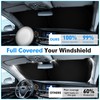 KUST Windshield Sun Shade for Toyota Sienna Mini Van Accessories