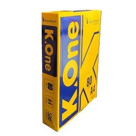 K.One A4 Size Premium Copier Paper 80GSM - 1 Ream (500 Sheets) | Quality Printing Paper | Versatile Printing Paper for Office, Home, and School Use | Acid-Free | Smooth, Bright White Paper