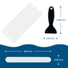 Homergy Anti Slip Shower Stickers 24 PCS, White Non-Slip Shower