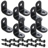 Pstyle. PST-030 L-Shaped Hardware Shelf Brackets Angle Stays Set of