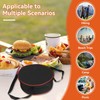 Dishes Storage Bag, Round Crockery Storage Bag Storage Container for