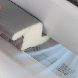 Draft Blocking Window Weatherstrip, Gap Filler, Wind Blocker, Door Crevice Insulation 3-Piece Set 10ea