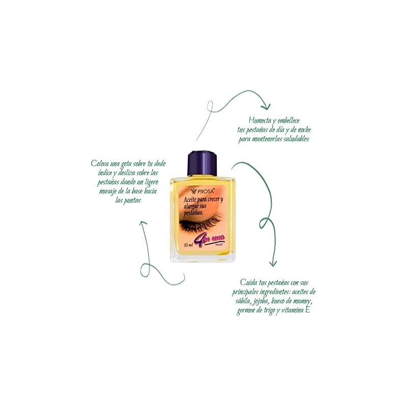 Prosa Aceite para crecer y alargar sus pestañas Prosa 4