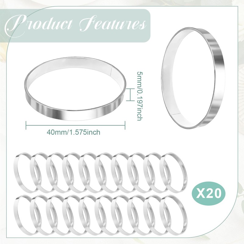 Christmas Napkin Rings (E)