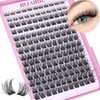 Ruairie Lash Clusters Wispy Eyelash Cluster Eyelash Extensions 154pcs Fluffy