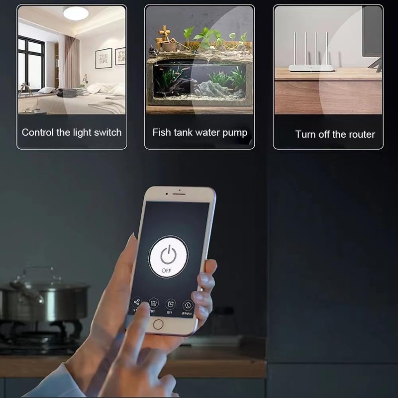 Easy Operation, WiFi Wireless Momentary Inching Self-Locking Realy Module, 2