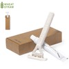 Disposable Razor Set of 10 Sustainable Wheat Straw Including Shaving