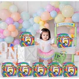 12 Pack Birthday Party Gift Bags with Handles Perfect for Candy, Treats & Favors – Ideal for Kids, Teens, and Fan-Themed Celebrations