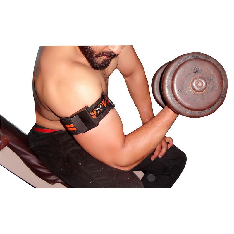BICEP STRAPS,Harlem-2inch Occlusion Muscle Training Bands - Pair of Blood