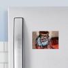 CafePress Red Vase Magnets Rectangle Magnet, 3"x2" Refrigerator Magnet