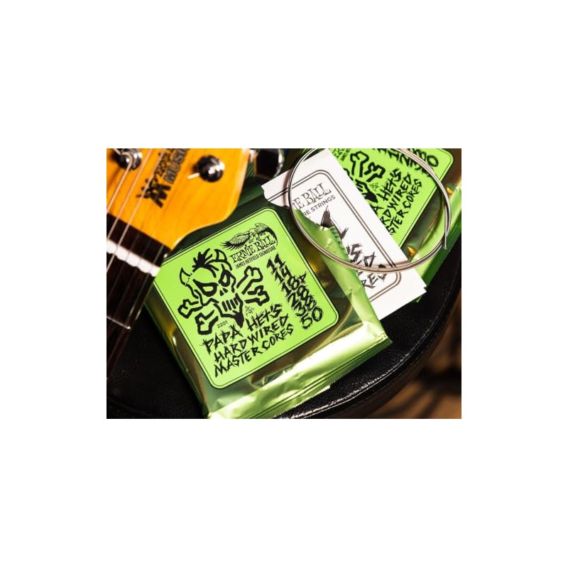 Ernie Ball Papa Het's - Cuerdas de firma con cableado
