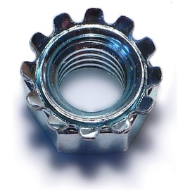 Hard-to-Find Fastener 014973268527 3/8-16-Inch Coarse Kep Lock Nuts, 100-Piece