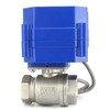 U.S. Solid 1/2" Motorized Ball Valve, Stainless Steel Electrical Valve