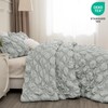PHF Marshmallow Puff Comforter Set King Size, 3 Pieces Ultra