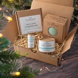 J&L Naturals Essentials Skin Regimen Kit (4-Piece Set) - Skin Regimen: Timeless