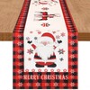 DecorMommt Table Runner Christmas Red, Christmas Table Runner Modern 40
