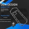 YzusGomumu Engine Intake Manifold Fuel Injection Plenum Gasket Set Compatible