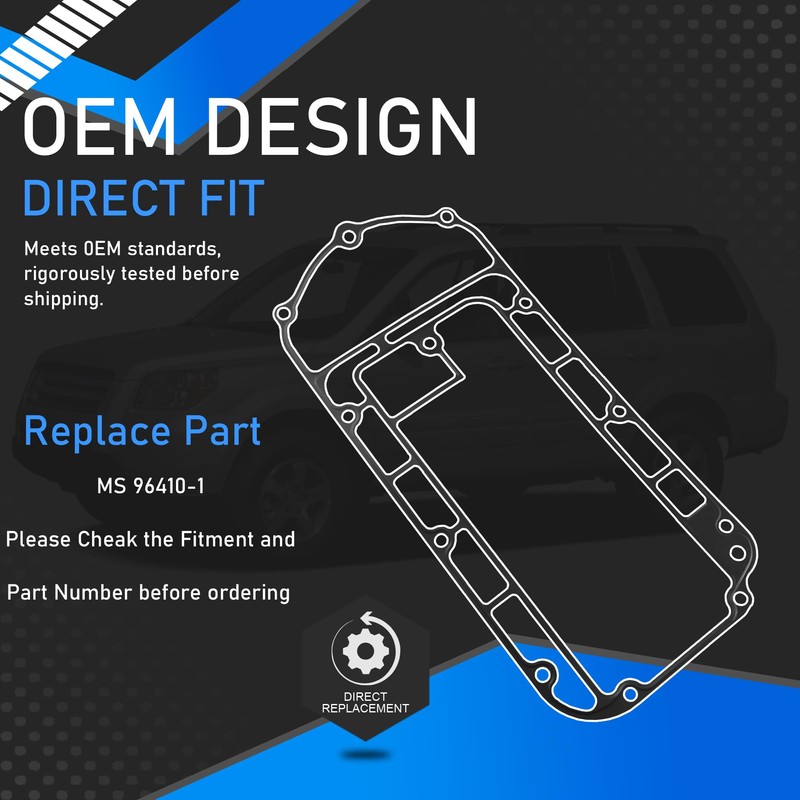 YzusGomumu Engine Intake Manifold Fuel Injection Plenum Gasket Set Compatible