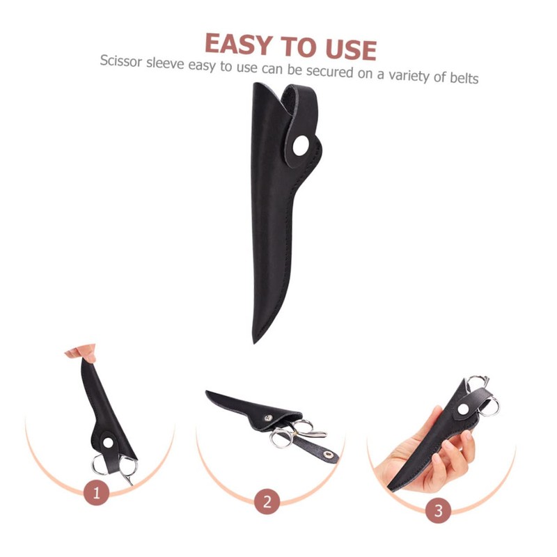 Baluue 3pcs Scissor Protective Tool Cover Barber Shear Bag Scissor