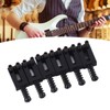 6 Pcs Electric Guitar Bridge Saddle Standard Zinc Alloy Guitar