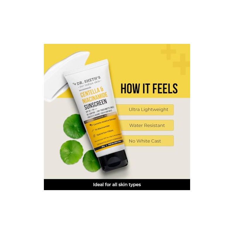 Dr. Sheth's Protector Solar Dr. Sheth'S Centella Y Niacinamida Oil