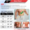 AQF Weight Lifting Belt - 4” Auto Lock Nylon Gym