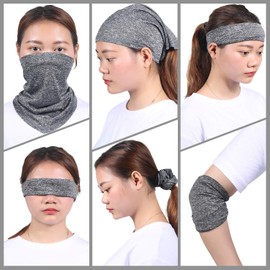 Cooling Neck Gaiter Face Scarf - Sun UV & Windproof Neck Cover Dust-Proof Bandana Face Mask