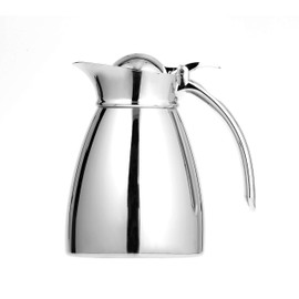 Esmeyer 076 Empire 0.6 Litre 18/8 Stainless Steel, Double Walled, Unbreakable, Dishwasher Safe Stainless Steel Vacuum Flask, Silver