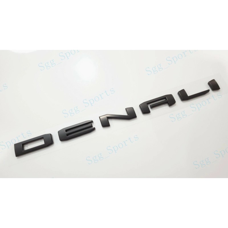 GMC 1pc GMC 2021-2023 Yukon Yukon XL Matte Black Rear