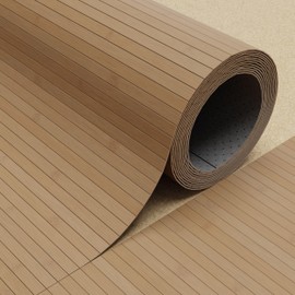 DE-COmmerce Flexbamboo finished parquet flooring with non-slip backing, colour: carbonised and sealed