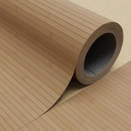 DE-COmmerce Flexbamboo finished parquet flooring with non-slip backing, colour: carbonised and sealed