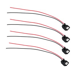 Michigan Motorsports Fuel Injector EV6 USCAR connector pigtail Fitment for LS2 LS3 LS7 LS9 GM Ford EV14 Applications