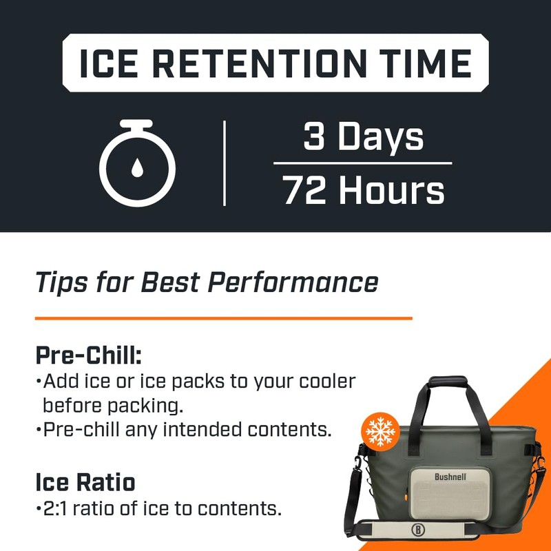 Bushnell Soft Cooler | Insulated Portable Ice Chest The Best