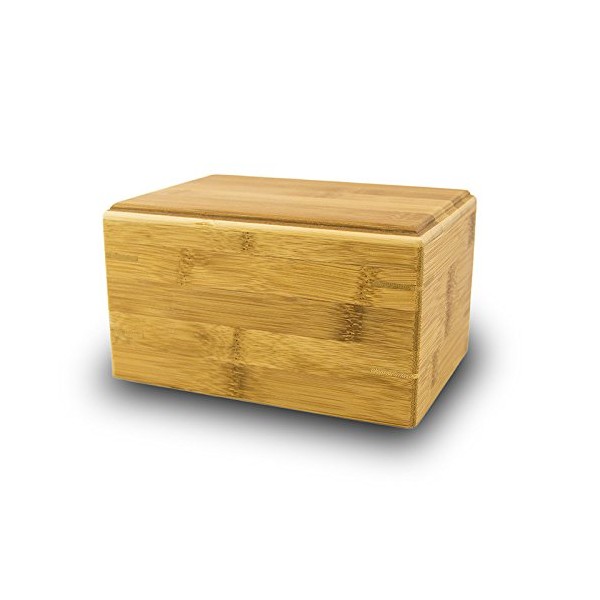 Bamboo Box Bamboo Memorial Urn for Cats and Dogs -