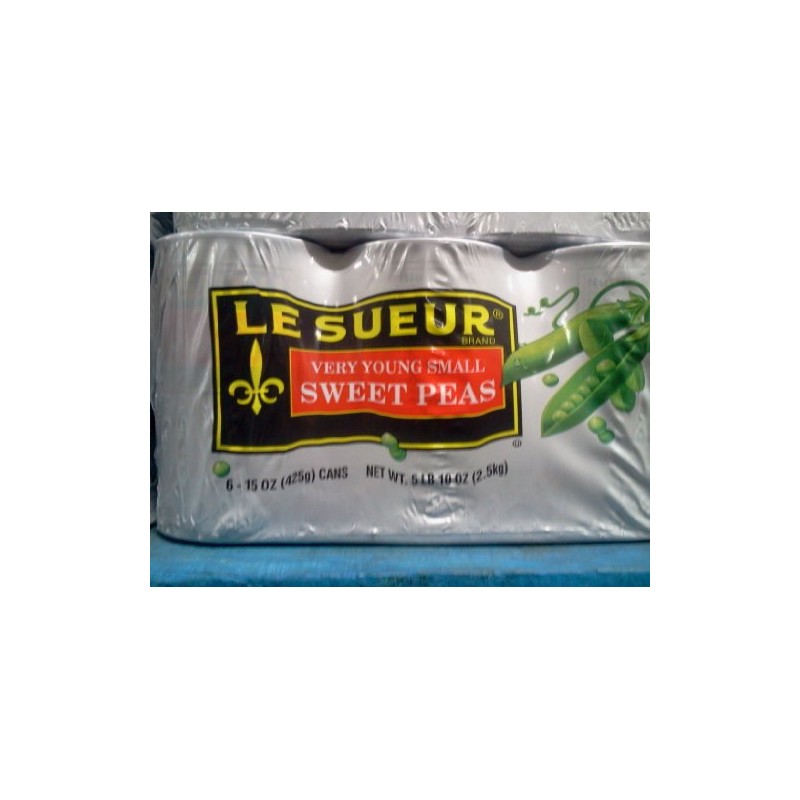 Le Sueur Very Young Small Sweet Peas Pack of 6