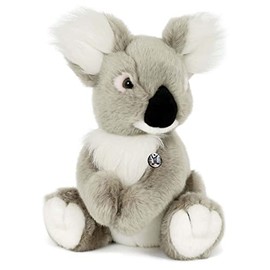 Koala Soft Toy Sitting with Velcro Strap Wild Animal Plush Toy Woomera - Cuddly Toys *biz