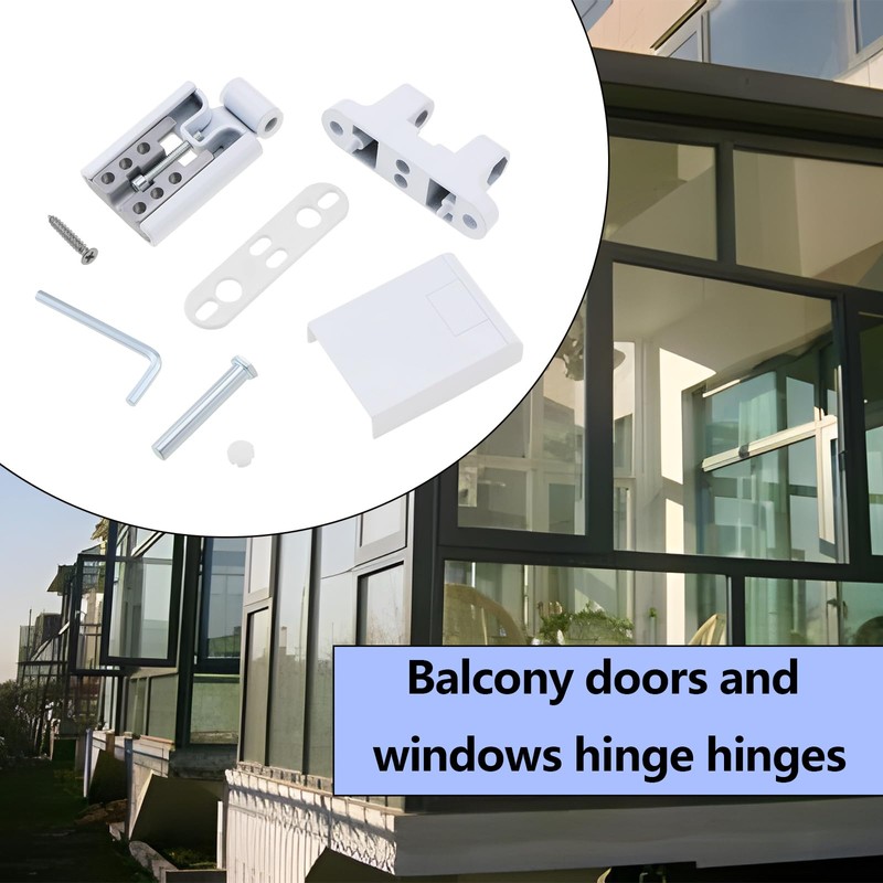 EMSea 2 Sets Door Flag Hinge Heavy Duty Door Hinge