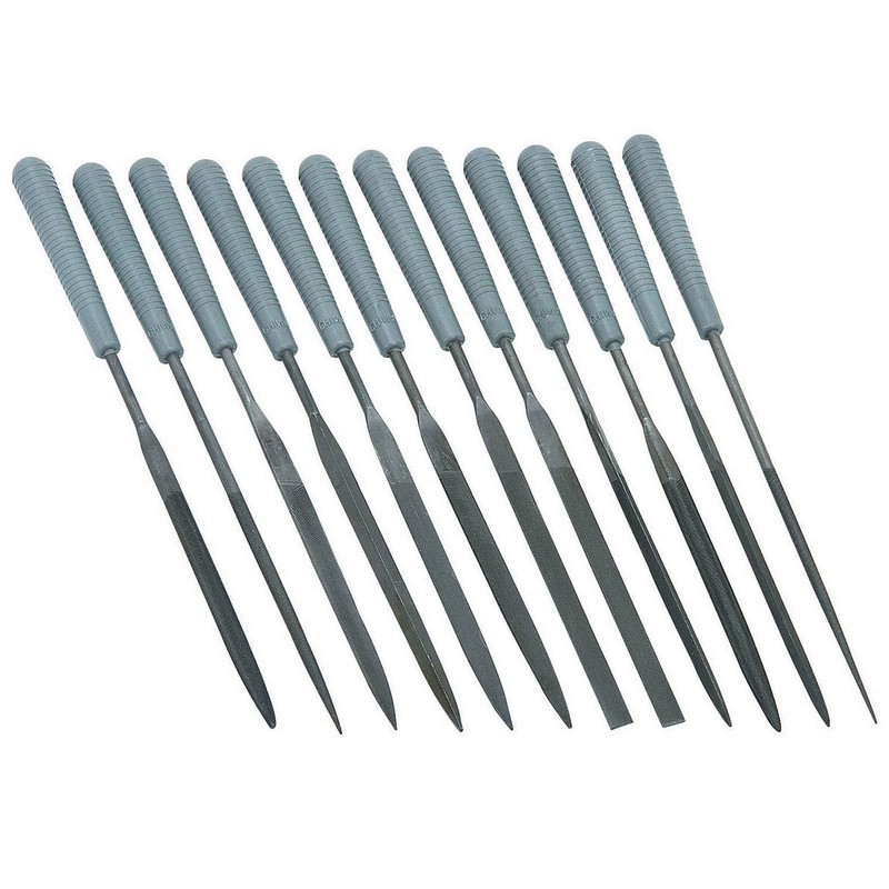 12 Piece Precision Needle File Set