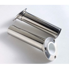 Fishing Rod Holder Flush Mount 30 Degree -Heavy Duty Marine 316 Stainless Steel – 2 Each