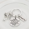 HUTIMY Cheer Coach Gift Ideas Keychain Cheerleading Coach Accessories Best