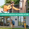 Wireless Doorbell Kits with 2 Receivers IP66 Waterproof 1000ft Range