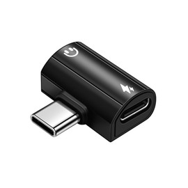 SZSL Type C Earphone Converter Adapter, 2 in 1 USB-C to 3.5 mm Audio Converter Adapter, PD, 60W, Rapid Charging, DAC, Hi-Fi Sound Quality, For Android, Pad, Gal-axy, Mac-Book, Type C and Other Devices
