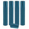 Metallic Light Blue PVC Shrink Capsules-500 Count