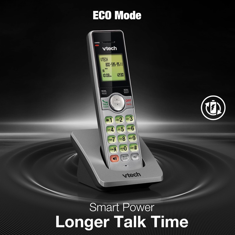VTech 3-Handset Cordless Phone for Home with Caller ID/Call Waiting,