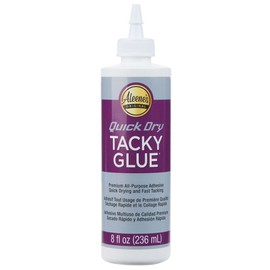 Aleene's AR7-10 17843 Quick Dry Tacky Glue, 8 oz., Multicolor | Aleene's