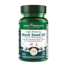 Aceite de semilla negra de alta potencia, doble fuerza  prensado en frío, 3 timoquinona, 500 mg de aceite de semillas de comino negro, omega 6  9...  