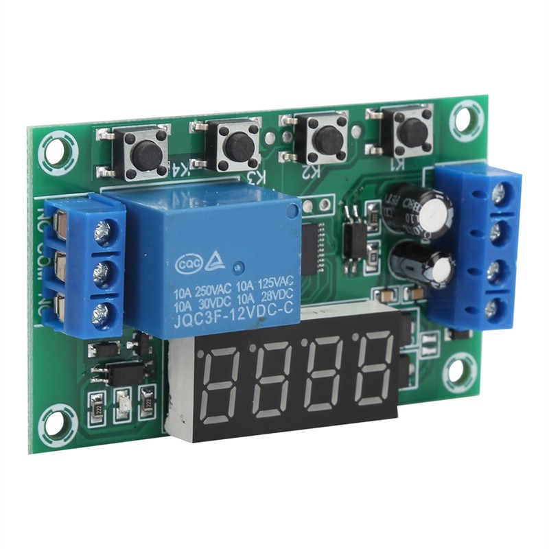 Relay Module Single Channel Cycle Trigger Delay Control Extension Board