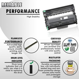 Inkfirst® Drum Unit DR-420 (DR420) Compatible Remanufactured for Brother DR-420 Drum MFC-7360N MFC-7460DN MFC-7860DW HL-2220 HL-2230 HL-2240 HL-2240D HL2270DW HL-2280DW DCP-7060D DCP-7065DN