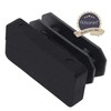 Adsamm 4 x Lamellar Plugs, Black, 11 x 26-13 x